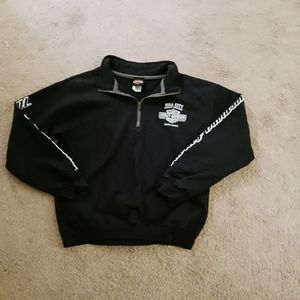 Womens Harley Davidson quarter zip jacket size M